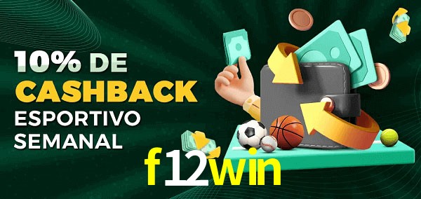 10% de bônus de cashback na f12win